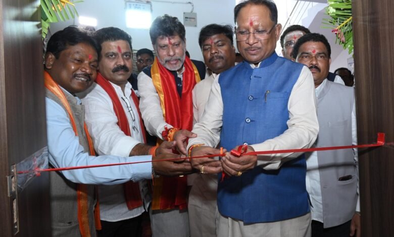 मुख्यमंत्री की बस्तर अंचल को बड़ी सौगात, जगदलपुर में जल संसाधन विभाग के मुख्य अभियंता कार्यालय का शुभारंभ