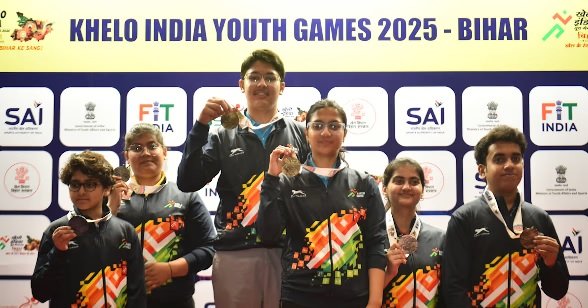 खेलो इण्डिया यूथ गेम्स : मध्यप्रदेश के खिलाडियों ने 1 स्वर्ण सहित जीते 4 पदक