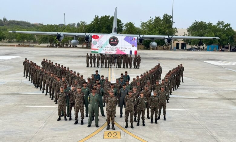 भारतीय सेना की टुकड़ी भारत-फ्रांस संयुक्त सैन्य अभ्यास शक्ति के लिए रवाना