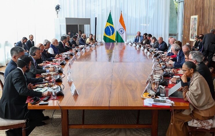 प्रधानमंत्री की ब्राजील की राजकीय यात्रा, अपराध से निपटने में सहयोग पर समझौता