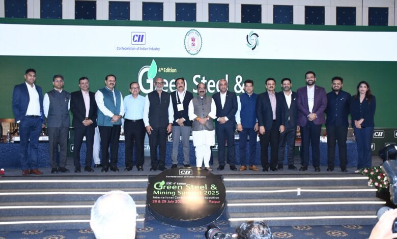 छत्तीसगढ़ के माननीय उपमुख्यमंत्री श्री अरुण साव शामिल हुए सीआईआई – ग्रीन स्टील एवं माइनिंग समिट 2025 के दूसरे दिन