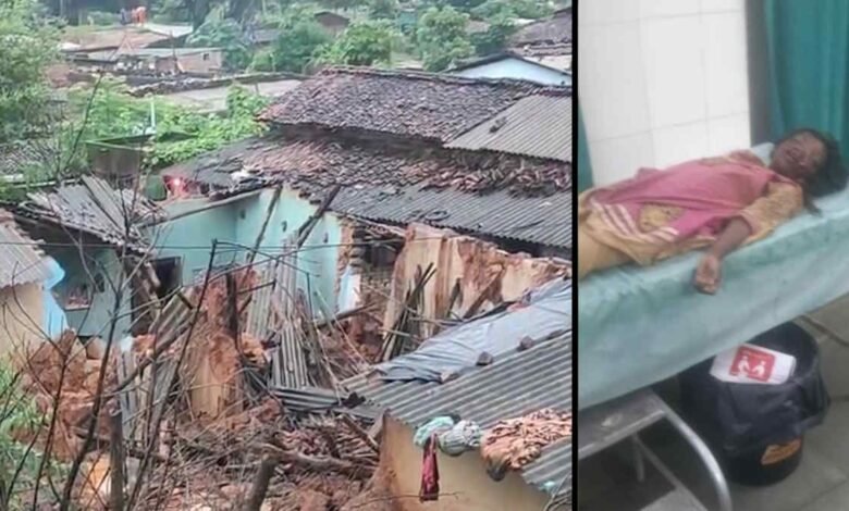 कच्चा मकान अचानक ढहा, मलबे में दबने से मासूम बच्ची की मौत