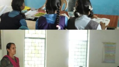 युक्तियुक्तकरण से कोरकोमा मिडिल स्कूल में पढ़ाई हुई नियमित