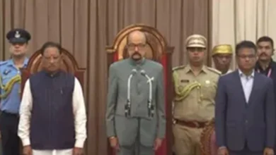 राजभवन में तीन नए विधायकों को मंत्री पद की शपथ, सीएम भी शामिल