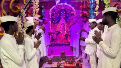 माँ दुर्गा की भक्ति से गूंजा केन्द्रीय जेल रायपुर, 802 बंदियों ने रखा व्रत माँ दुर्गा की भक्ति से गूंजा केन्द्रीय जेल रायपुर, 802 बंदियों ने रखा व्रत