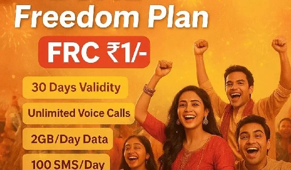 बीएसएनएल ने अपने “फ्रीडम प्लान” की अवधि 15 दिन बढ़ाई