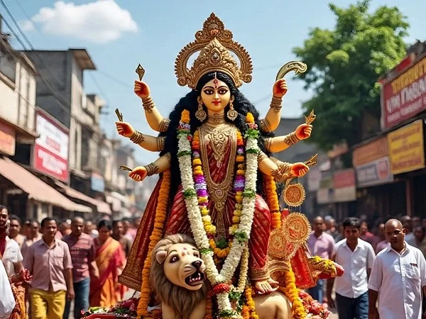 नवरात्रि और मूर्ति विसर्जन को लेकर कलेक्टर ने जारी की गाइडलाइन, पंडाल-ध्वनि यंत्र-पर्यावरण नियमों का पालन अनिवार्य