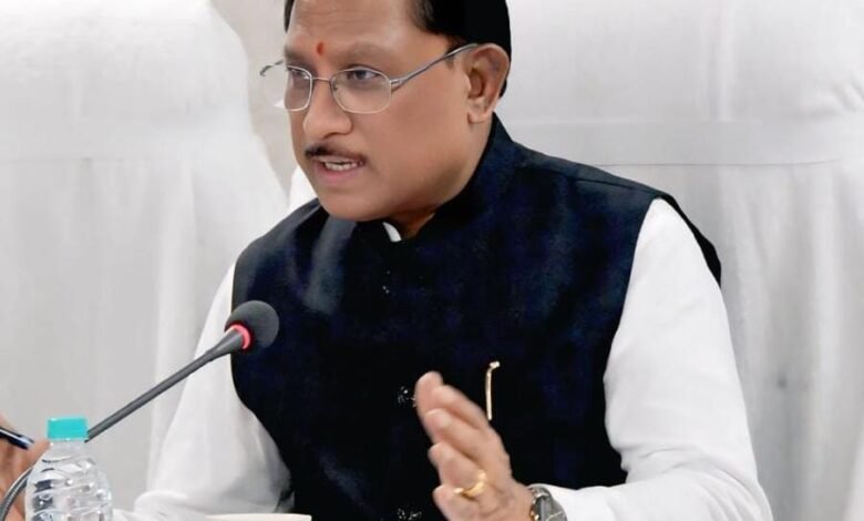 मुख्यमंत्री श्री विष्णु देव साय ने बाढ़ राहत कार्यों की समीक्षा की