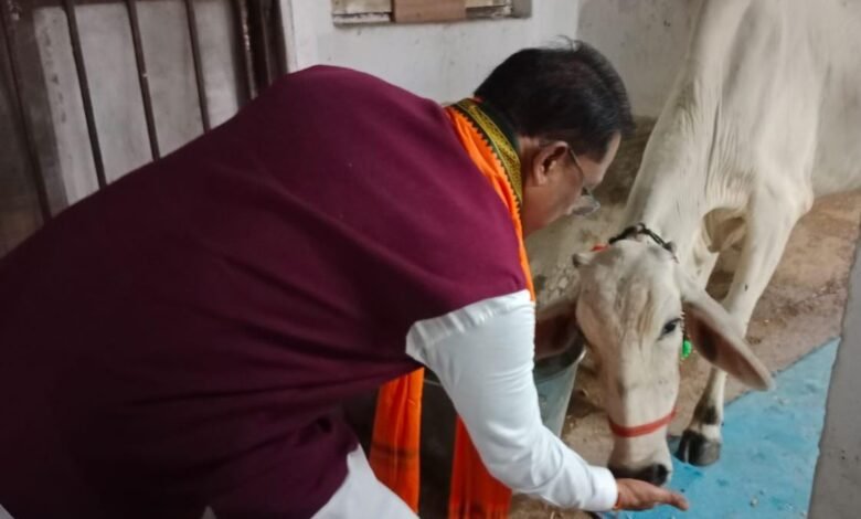 गौ-सेवा से ही मिलती है सच्ची शांति और ऊर्जा : मुख्यमंत्री श्री विष्णु देव साय