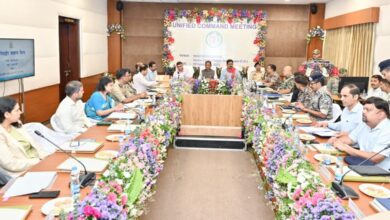 मुख्यमंत्री श्री विष्णु देव साय की अध्यक्षता में यूनिफाइड कमांड की बैठक आयोजित