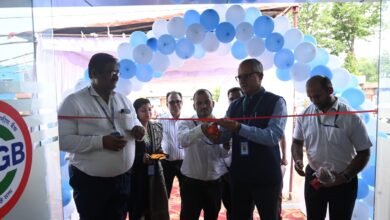 छत्तीसगढ़ राज्य ग्रामीण बैंक की 625वीं शाखा  चंदखुरी का शुभारंभ