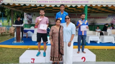 अखिल भारतीय एथलेटिक प्रतियोगिता : रेलवे के खिलाड़ियों ने शानदार किया प्रदर्शन