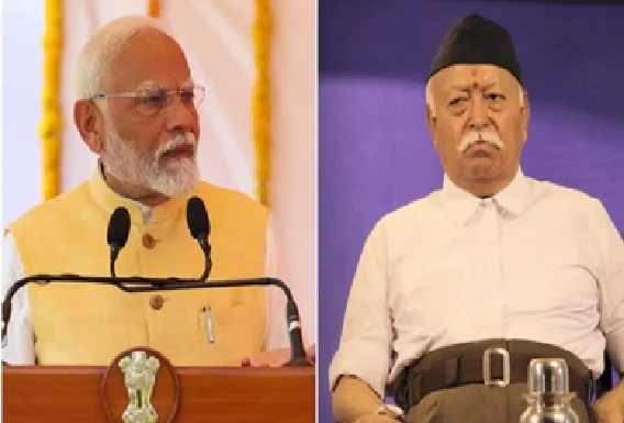 प्रधानमंत्री ने मोहन भागवत के 75वें जन्मदिन पर दी शुभकामनाएं