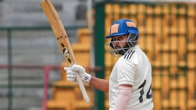 रणजी ट्रॉफी में चला पृथ्वी का बल्ला: 141 गेंद में जड़ा दोहरा शतक, तोड़ा रिकॉर्ड