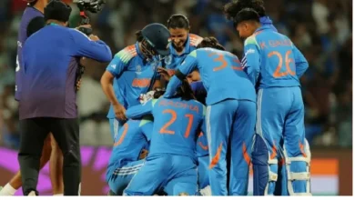 भारत की बेटियों ने रचा नया इतिहास, महिला क्रिकेट टीम विश्वकप के फाइनल में पहुँची भारत की बेटियों ने रचा नया इतिहास, महिला क्रिकेट टीम विश्वकप के फाइनल में पहुँची