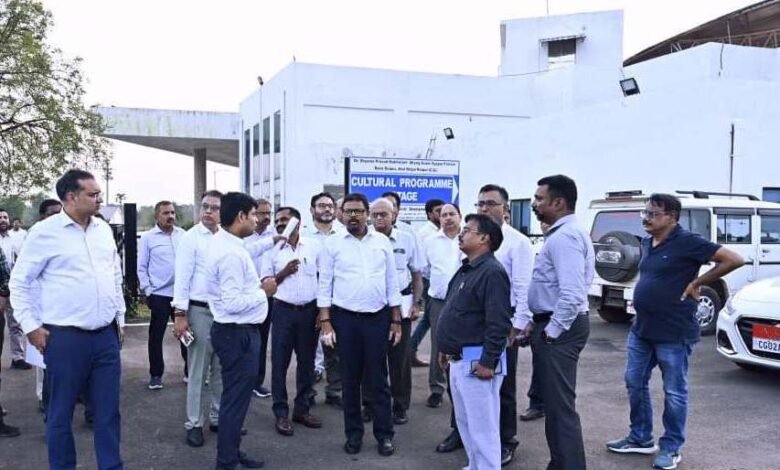 प्रधानमंत्री श्री नरेन्द्र मोदी के छत्तीसगढ़ प्रवास को लेकर तैयारियां शुरू