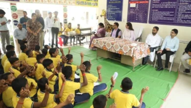 केन्द्र सरकार की अतिरिक्त सचिव पहुंची कांकेर: मावा मोदोल एवं श्रवण बाधितार्थ विद्यालय का किया निरीक्षण