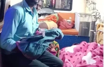 एम्बुलेंस बनी जन्मस्थली : 108 संजीवनी एक्सप्रेस में गूंजी किलकारी, मां-बेटी दोनों स्वस्थ