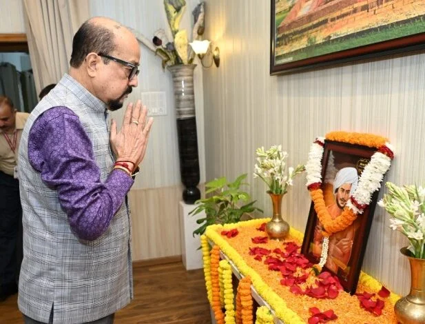 राज्यपाल ने बिरसा मुंडा की जयंती पर किया नमन