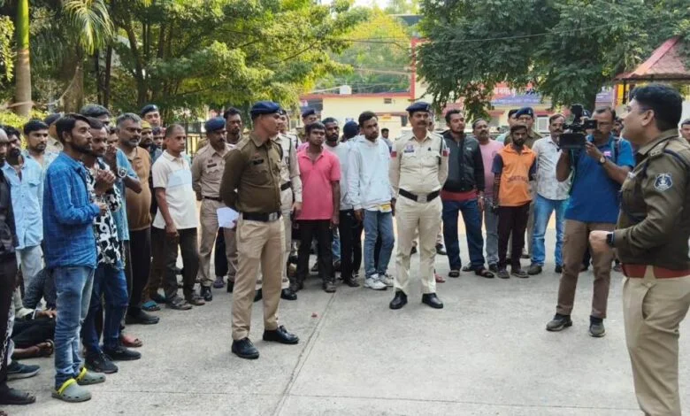 रायपुर पुलिस का बड़ा अभियान, 24 घंटे में 275 वारंटी गिरफ्तार