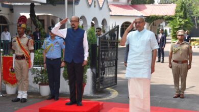 उप राष्ट्रपति श्री राधाकृष्णन से मुख्यमंत्री श्री साय ने की भेंट