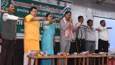 नशामुक्त भारत अभियान (NMBA) की 5वीं वर्षगाँठ पर छत्तीसगढ़ में 19,958 स्थलों पर 6.70 लाख से अधिक लोगों ने ली नशामुक्ति की शपथ