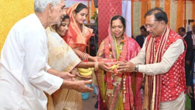 मुख्यमंत्री श्री विष्णुदेव साय बसना सलखण्ड में मां महालक्ष्मी पूजन कार्यक्रम में हुए शामिल