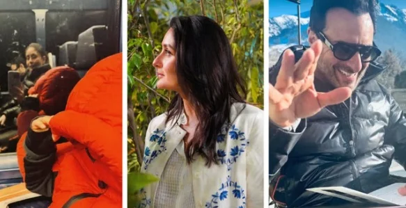 करीना कपूर परिवार के साथ छुट्टियां मना रही, शेयर की जेह अली और सैफी अली की तस्वीर
