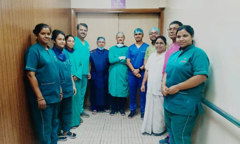 नववर्ष में अम्बेडकर अस्पताल का नव कीर्तिमान, स्टेंट से “चिमनी” बनाकर बचाई मरीज की जान