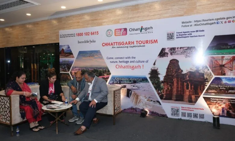 टूरिज्म इंडिया अलायंस के प्रमुख आयोजन टूरिज्म एक्सचेंज 2026 में छत्तीसगढ़ पर्यटन बोर्ड ने की भागीदारी