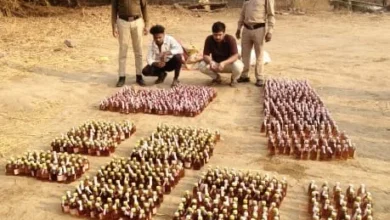 बड़ी कार्रवाई: 1008 पौवा अवैध शराब के साथ 3 आरोपी गिरफ्तार