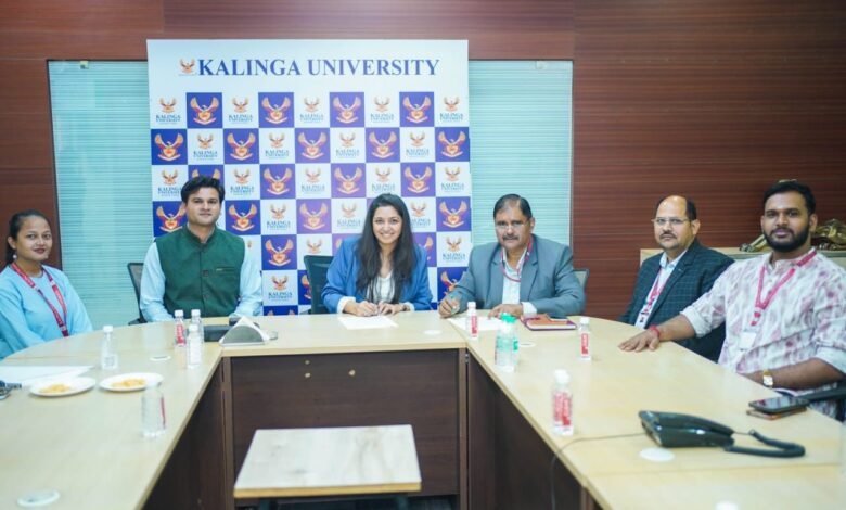 कलिंगा विश्वविद्यालय ने यंग इंडियंस (CII) के साथ एमओयू पर किए हस्ताक्षर कलिंगा विश्वविद्यालय ने यंग इंडियंस (CII) के साथ एमओयू पर किए हस्ताक्षर