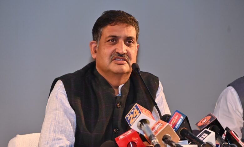 सचिव खनिज संसाधन विभाग छत्तीसगढ़ शासन श्री पी. दयानंद की पत्रकार वार्ता