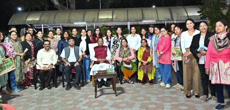 महिला पत्रकार अपने साहस से कर रहीं लोकतंत्र के चौथे स्तंभ को मजबूत- मुख्यमंत्री श्री साय