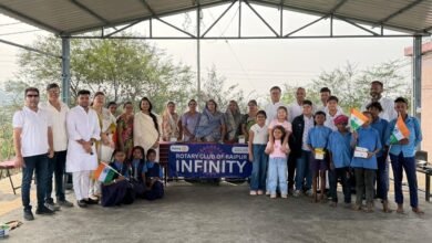 विद्यालय में हर्षोल्लाह के साथ मनाया गया गणतंत्र दिवस