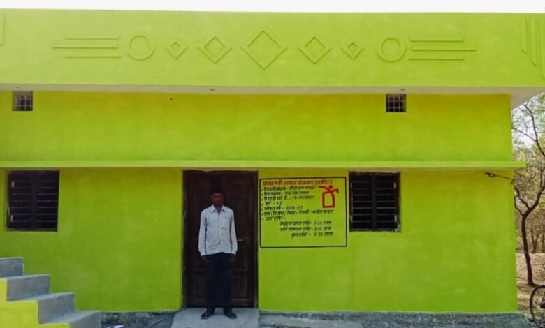 पीएम आवास निर्माण में  बलौदाबाजार छत्तीसगढ राज्य में अव्वल