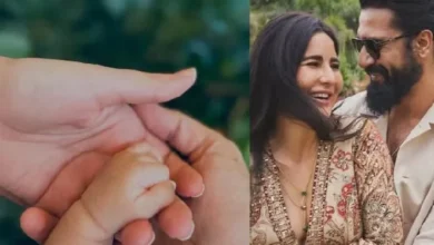 कटरीना कैफ–विक्की कौशल ने बेटे की पहली झलक दिखाई, नाम रखा ‘विहान कौशल’