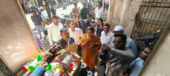 चाइनीज मांझा पर सख्त कार्रवाई, 165 नग प्रतिबंधित चाइनीज मांझा जब्त