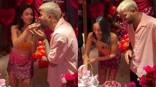 हार्दिक पांड्या ने माहिका का बर्थडे किया खास, वीडियो वायरल