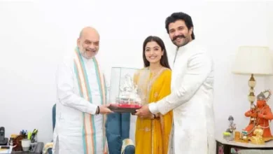 रश्मिका मंदाना-विजय देवरकोंडा ने गृहमंत्री अमित शाह को दिया रिसेप्शन का न्यौता
