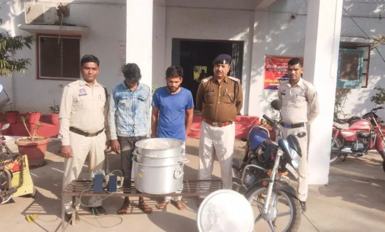 सूने मकान का ताला तोड़कर चोरी करने वाले को  पुलिस ने चंद घंटे में किया गिरफ्तार