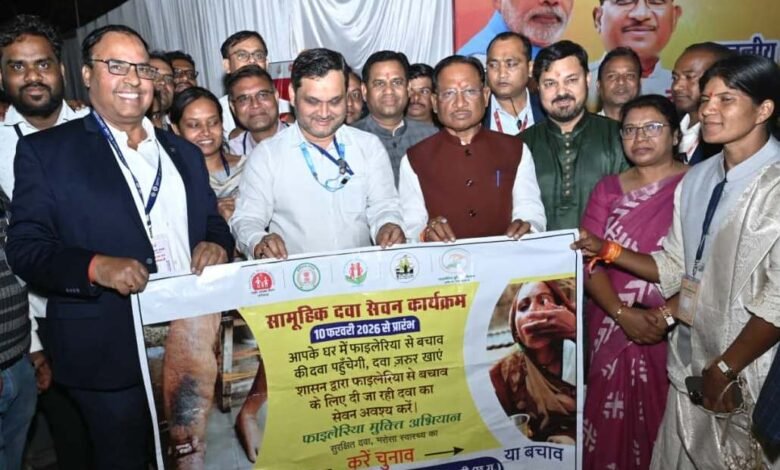 स्वस्थ समाज ही समृद्ध राज्य की नींव : मुख्यमंत्री श्री विष्णु देव साय