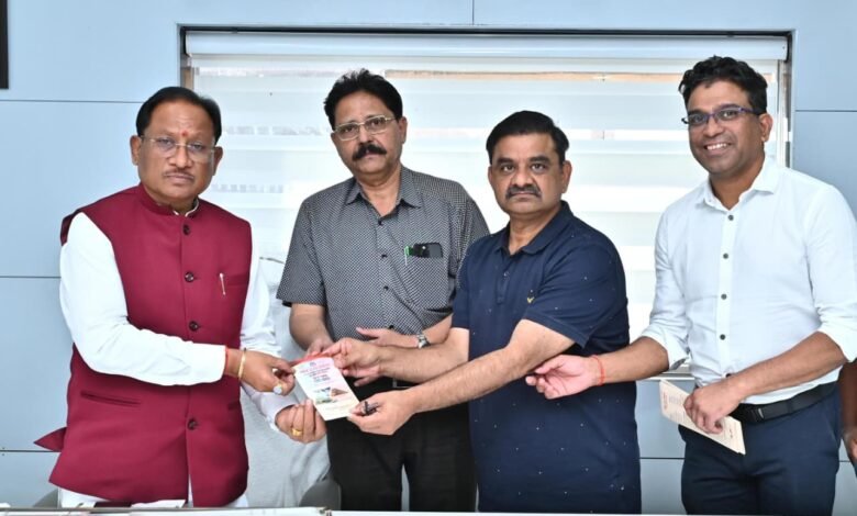 मुख्यमंत्री श्री साय से आईएमए के प्रतिनिधिमंडल ने की सौजन्य मुलाकात