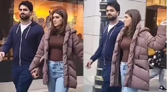 कृति सेनन अपने रूममेड बॉयफ्रैंड के साथ आई नजर, तस्वीरें आई सामने