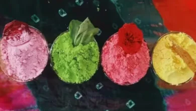 प्राकृतिक संसाधनों का उपयोग कर तैयार कर रही हैं हर्बल गुलाल बिहान दीदियां