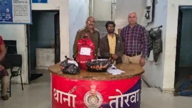 अन्तर्राज्यीय गांजा तस्कर गिरोह का एक आरोपी चढ़ा पुलिस के हत्थे