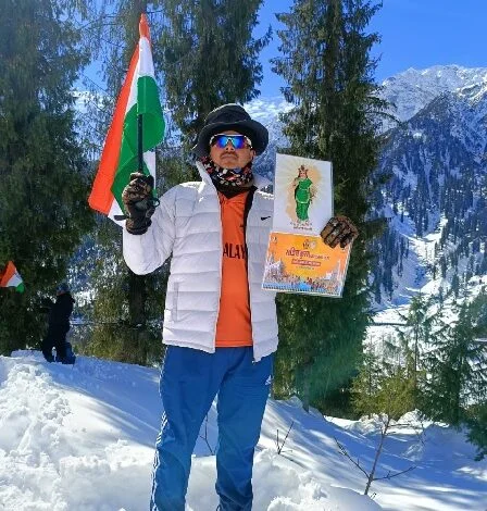 9000 फीट की ऊंचाई पर राजिम कुंभ कल्प का प्रचार