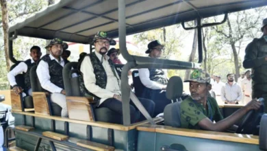 राज्यपाल रमेन डेका ने किया अचानकमार टाइगर रिजर्व का दौरा