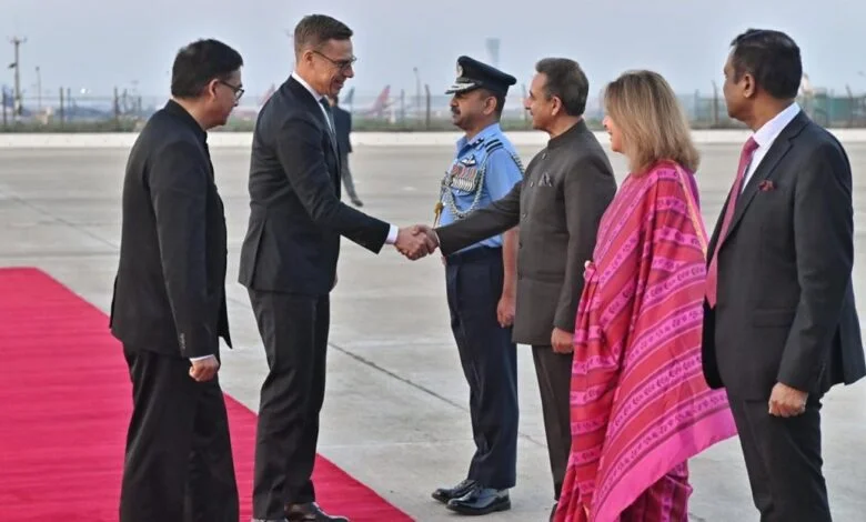 फिनलैंड के राष्ट्रपति अलेक्जेंडर स्टब तीन दिन की राजकीय यात्रा पर भारत पहुंचे फिनलैंड के राष्ट्रपति अलेक्जेंडर स्टब तीन दिन की राजकीय यात्रा पर भारत पहुंचे