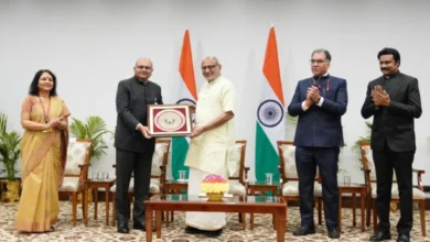 आयकर के 79वें बैच के प्रशिक्षु अधिकारियों ने उपराष्ट्रपति से भेंट की